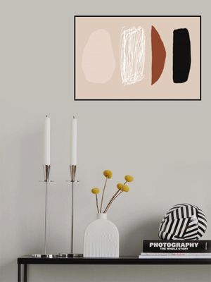 Organic Shapes in Neutral Tones