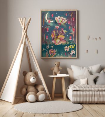 Fairytale Forest Moonlight Bugs