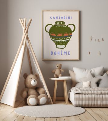 Santorini Vase Bliss