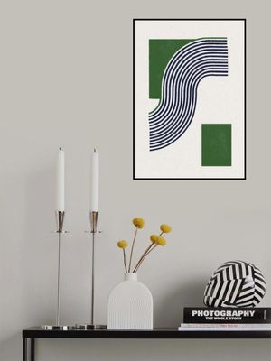 Moden Green Line Objects No.11