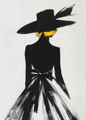 The Lady In the Black Hat