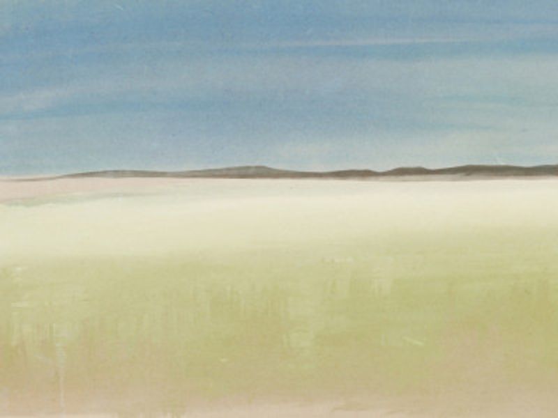 Desert Horizon Calm Landscape