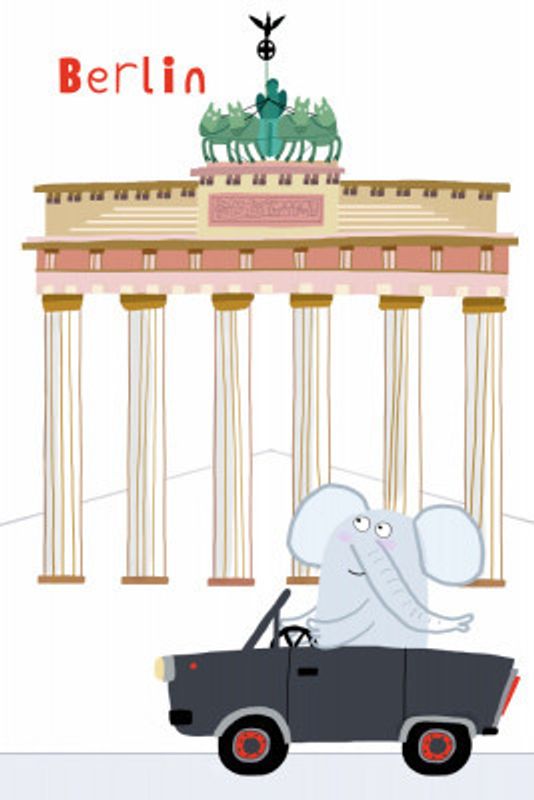 "Landmark25" Brandenburg Gate, Berlin, Germany