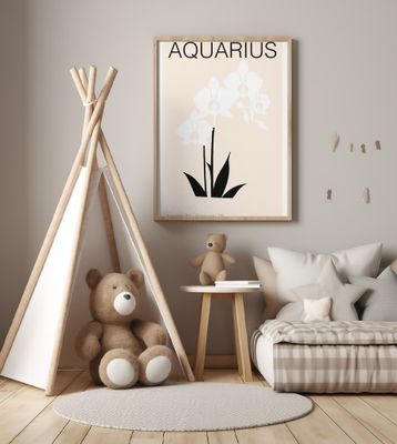 Aquarius Delicate Orchids