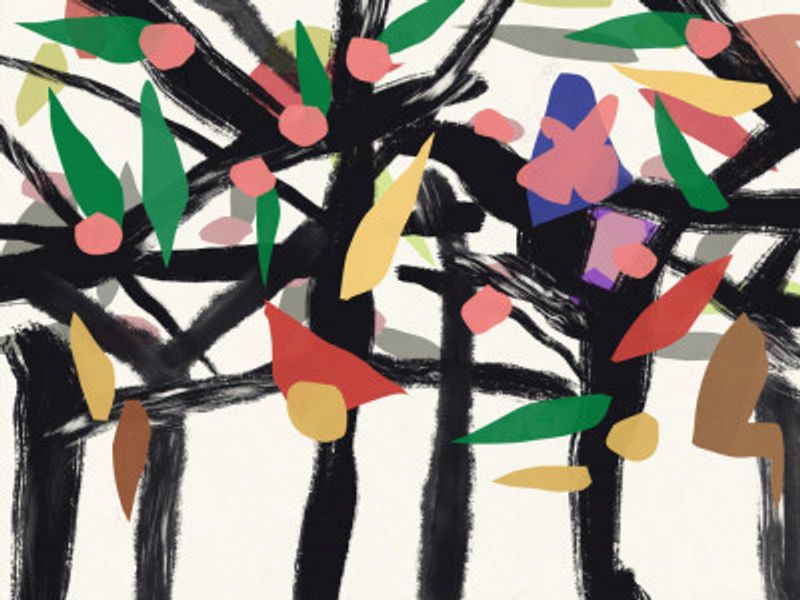 Colors in the forest 06