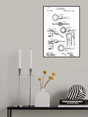 Capped Bottle Opener Patent 1894