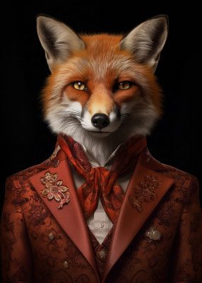 Red Fox Portrait