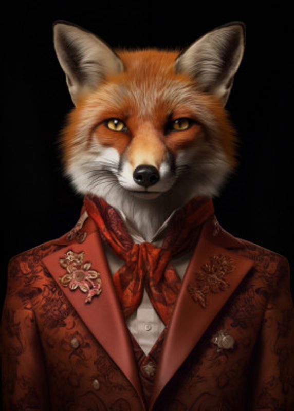 Red Fox Portrait