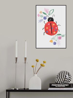 Cute Critters Lady Bug  - Simple Boho Kids &amp; baby nursery