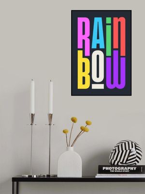 Rainbow Typography