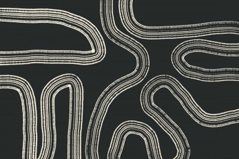 Black and White Line Patterns