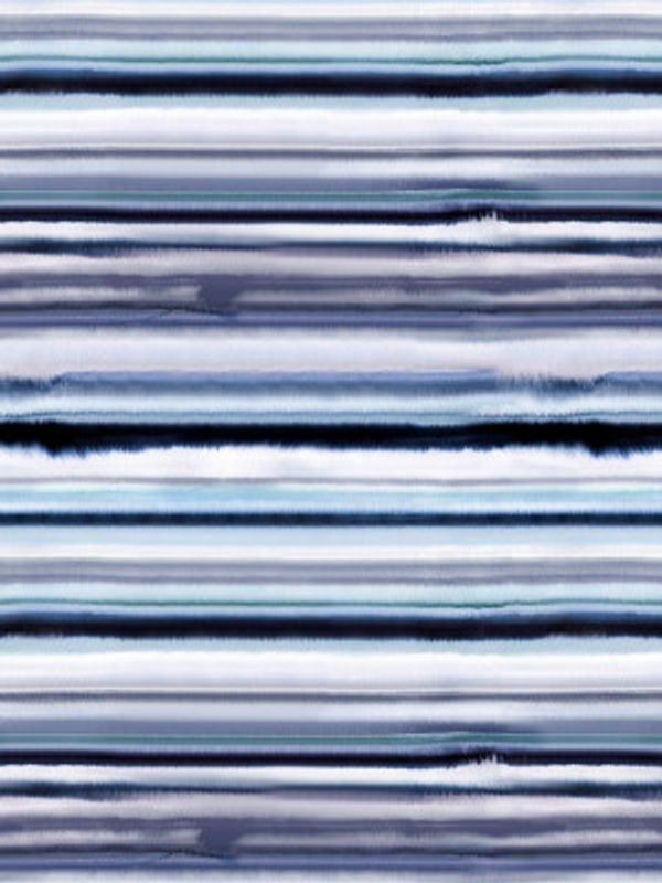 Ombre Stripes Watercolor Navy