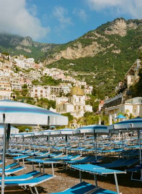 Positano Beach X on Film