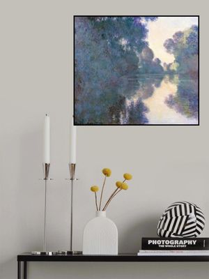 Morning On the Seine Near Giverny (1897) By Claude Monet