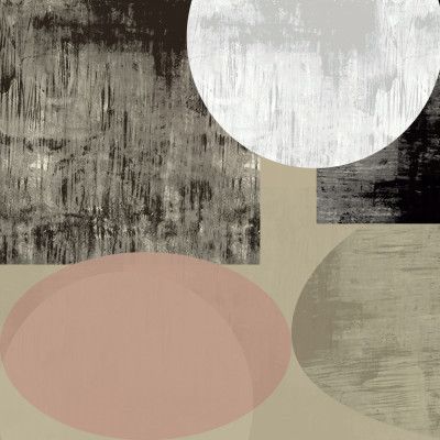 Modern Mocha Abstract Shapes 1