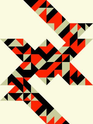 Zigzag Geometric Design