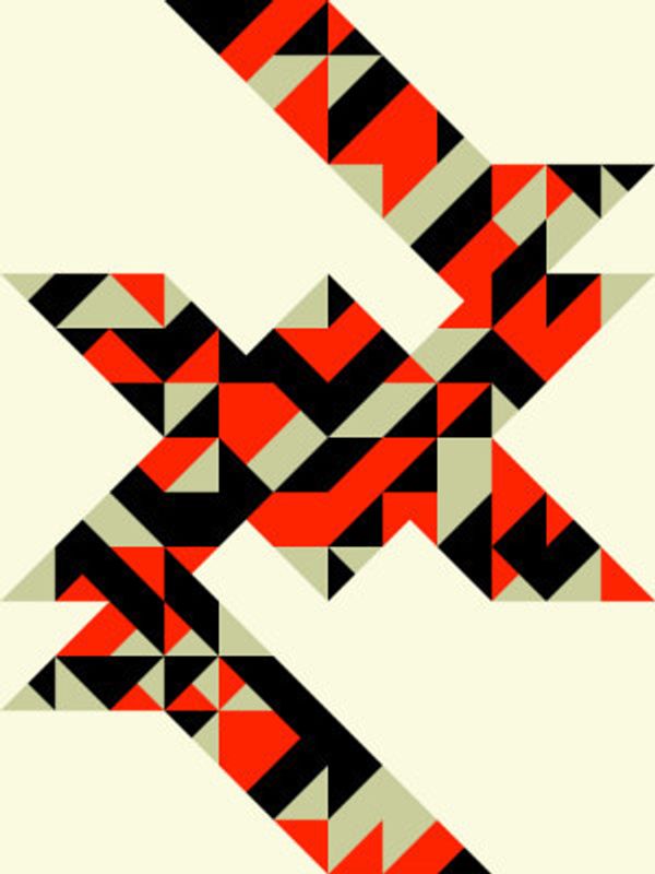 Zigzag Geometric Design