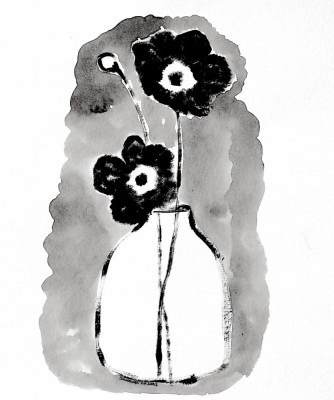 Monochrome Blooms