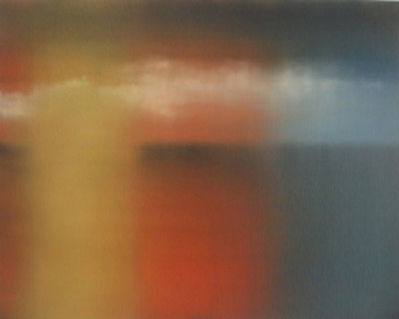 Burgeoning Surge Oil On Canvas