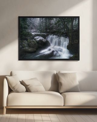 First Snow at the Falls