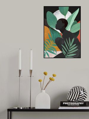 Silhouette in Leaves