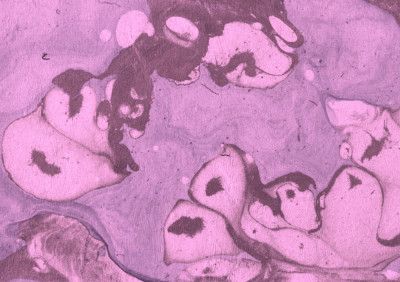 Purple Pink Marbled Art
