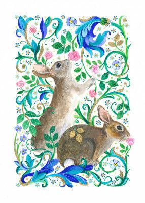 Briar Rose and Bunnies