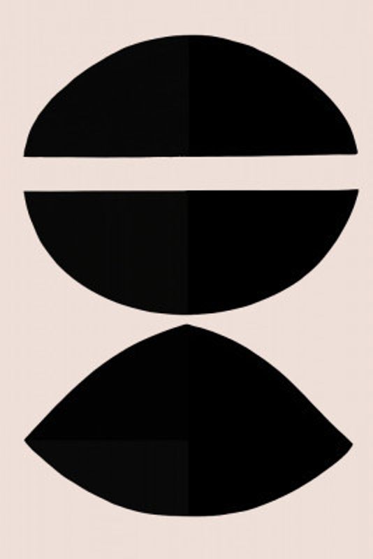 Black Geometric Shapes