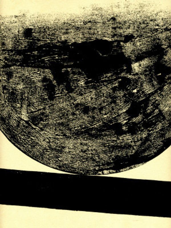 Textured Black Circle