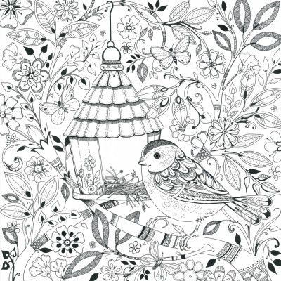 Bird House Delicate Tints