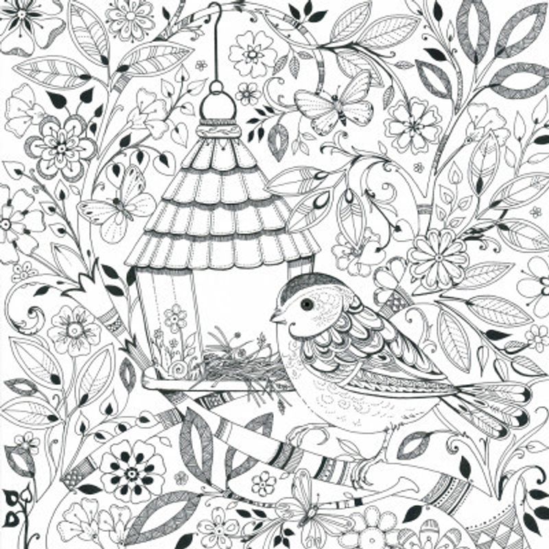 Bird House Delicate Tints