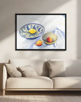 Still Life With Lemon and Pears