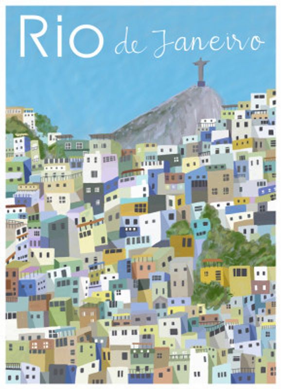 Rio De Janeiro Travel Art