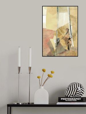 Earth Toned Collages And Dynamic Shapes