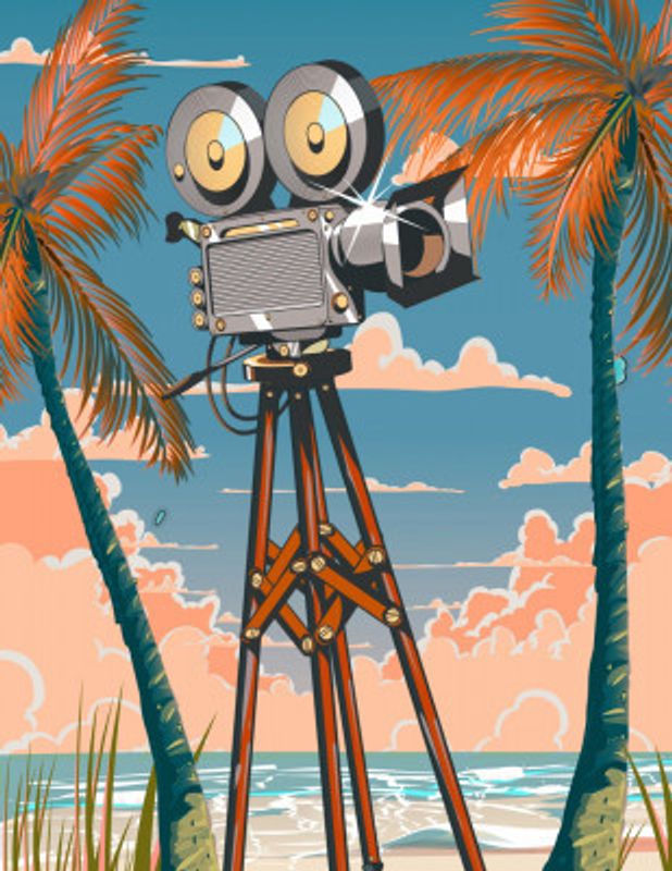 Vintage Movie Camera