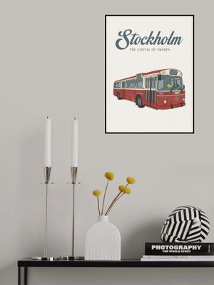 Stockholm Travel Poster