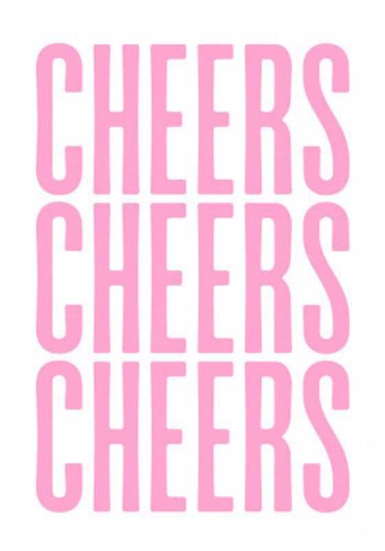 Triple Cheers Display