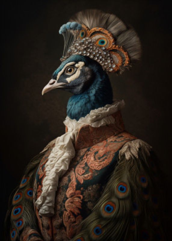 Peacock Portrait