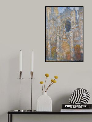 Rouen Cathedral - The Facade in Sunlight