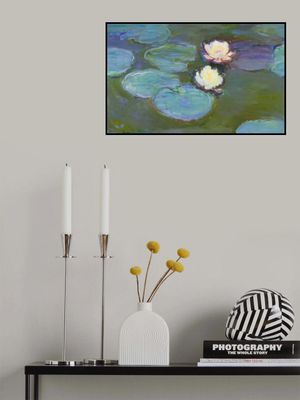 Nympheas (1897–1898) By Claude Monet.