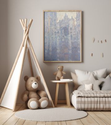 The Portal of Rouen Cathedral In Morning Light (1894)