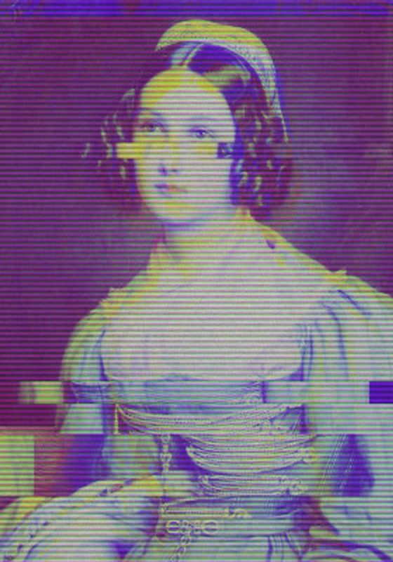Glitched Lady