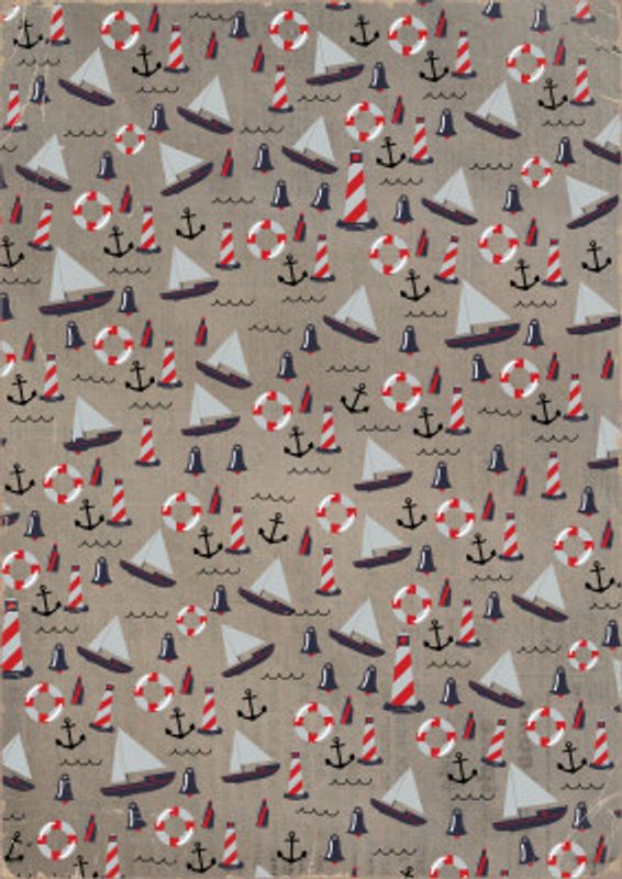 Vintage Nautical Pattern