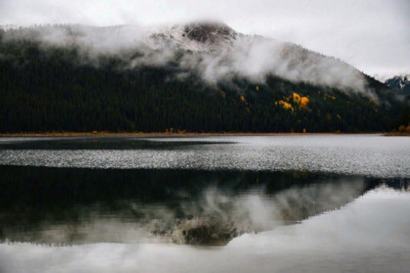 Foggy Morning in Fairplay