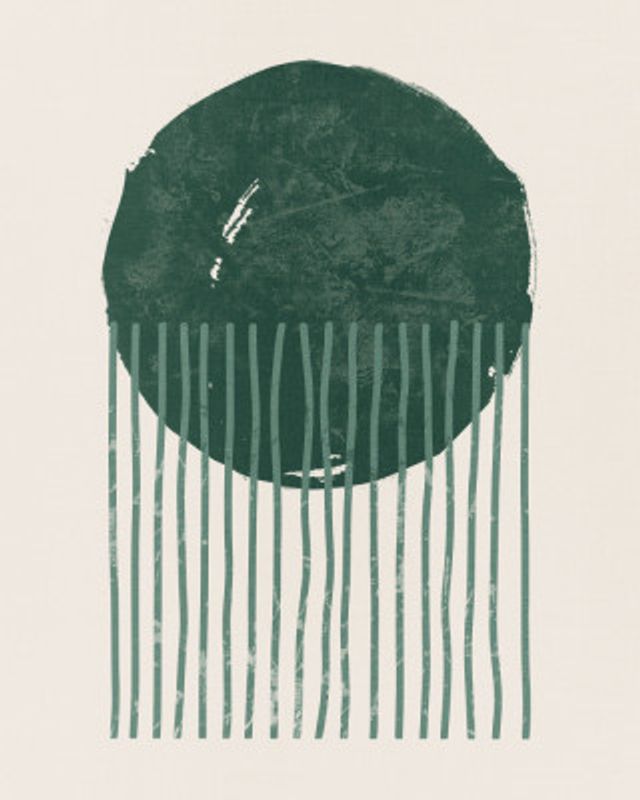 Emerald Round Jellyfish