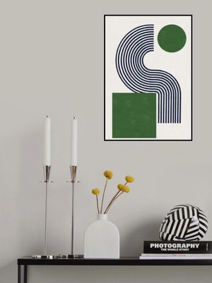 Modern Green Objects No.10