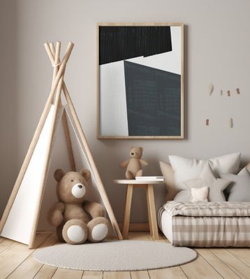 Jagged Edge Abstract 1