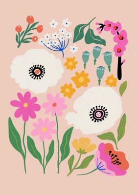 White Poppies Meadow