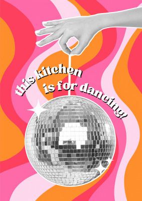 Disco Kitchen Vibes