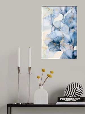 Blue Ginkgo Leaves 3